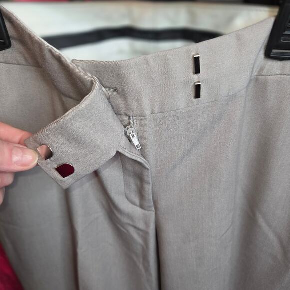 Ann Klein Wide Leg Dress Pant Sz 8P - Picture 6 of 6